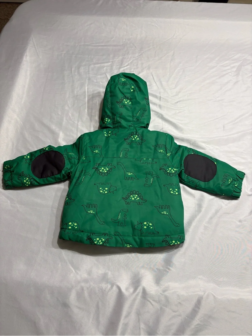 Cat & Jack Lime Green Toddler Jacket with Dark Green Trim